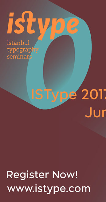 Custom Font for  - ISType 2017 by Typetogether