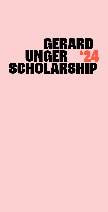 Save the date: 2024 Gerard Unger Scholarship