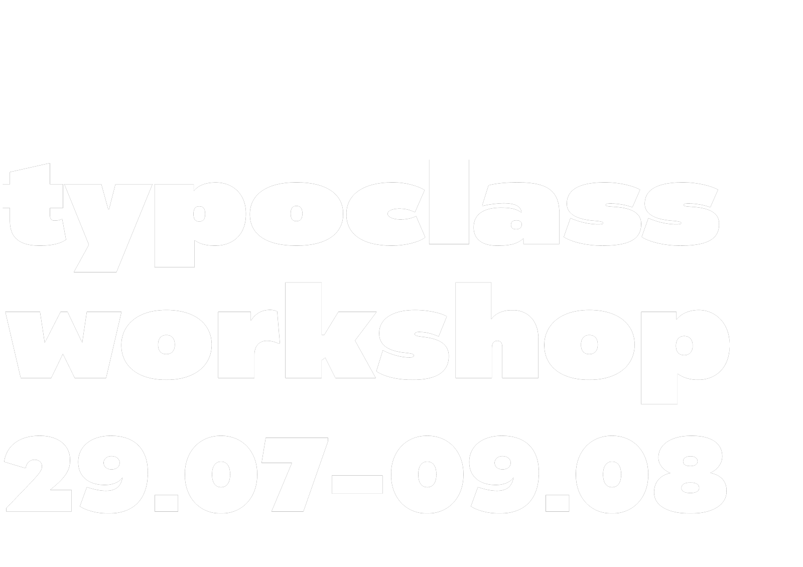 Type design workshop Bulgaria