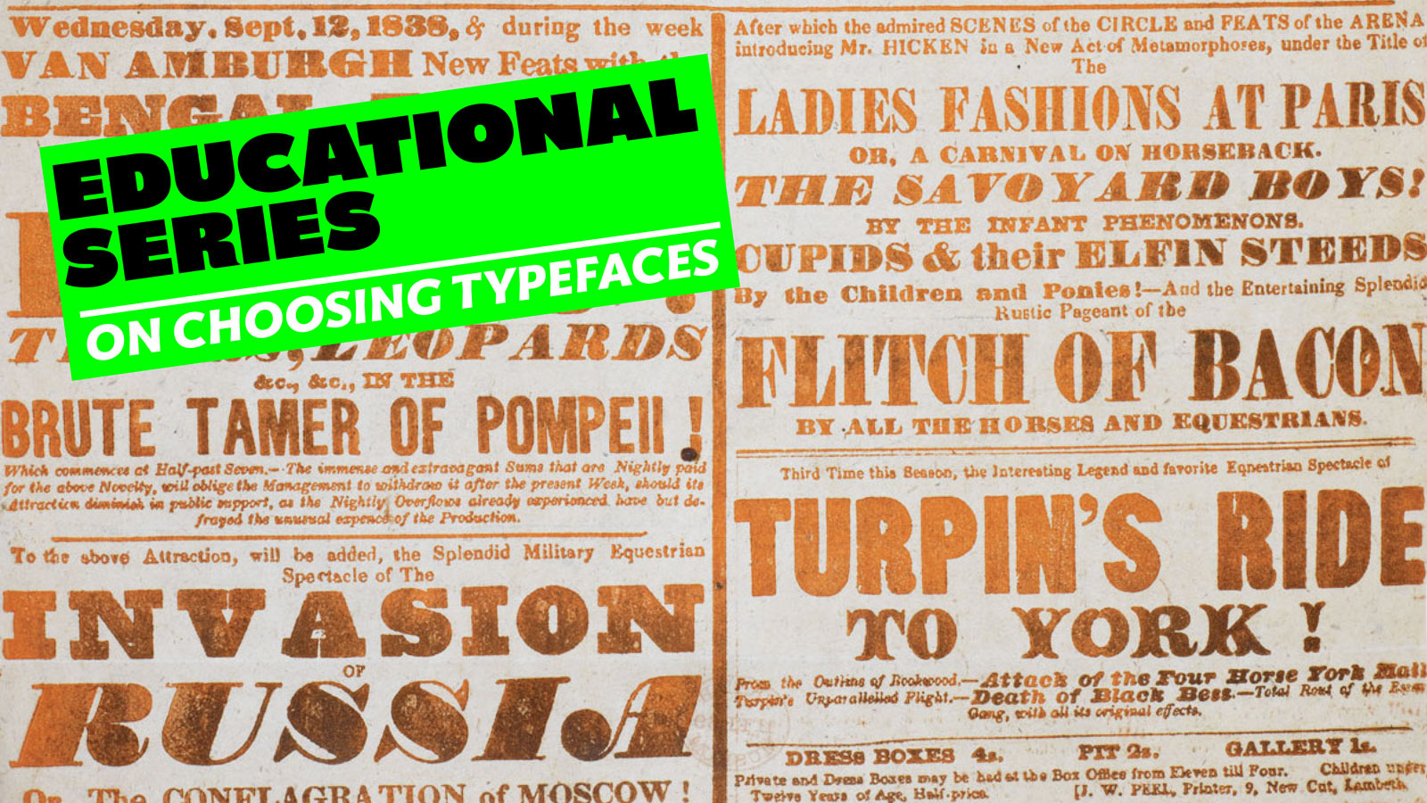 Tips on Type selection