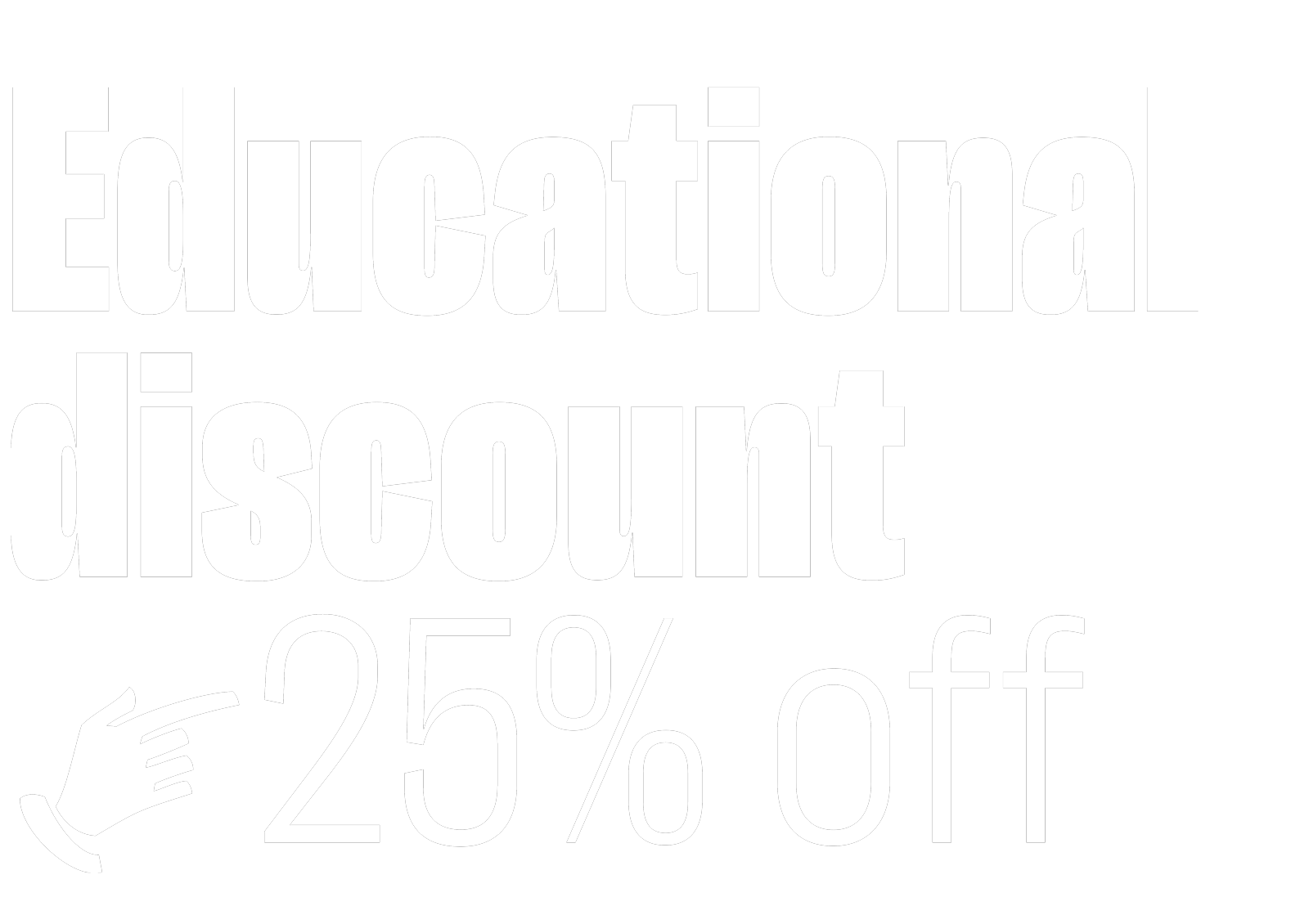 Educational discount