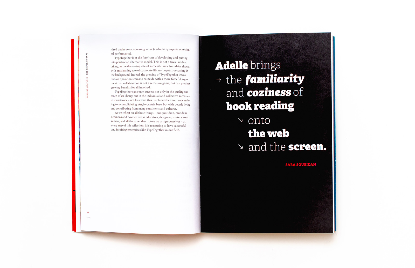 Building ligatures: the power of type