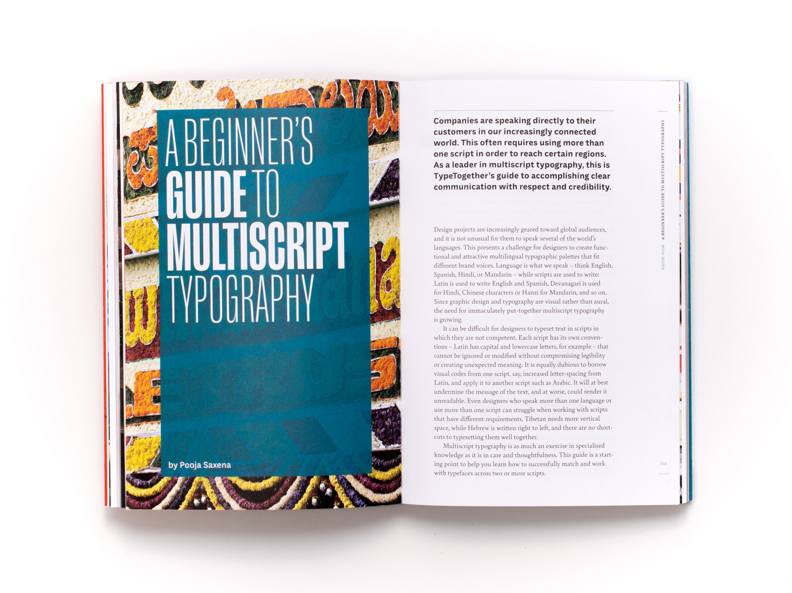 Building ligatures: the power of type