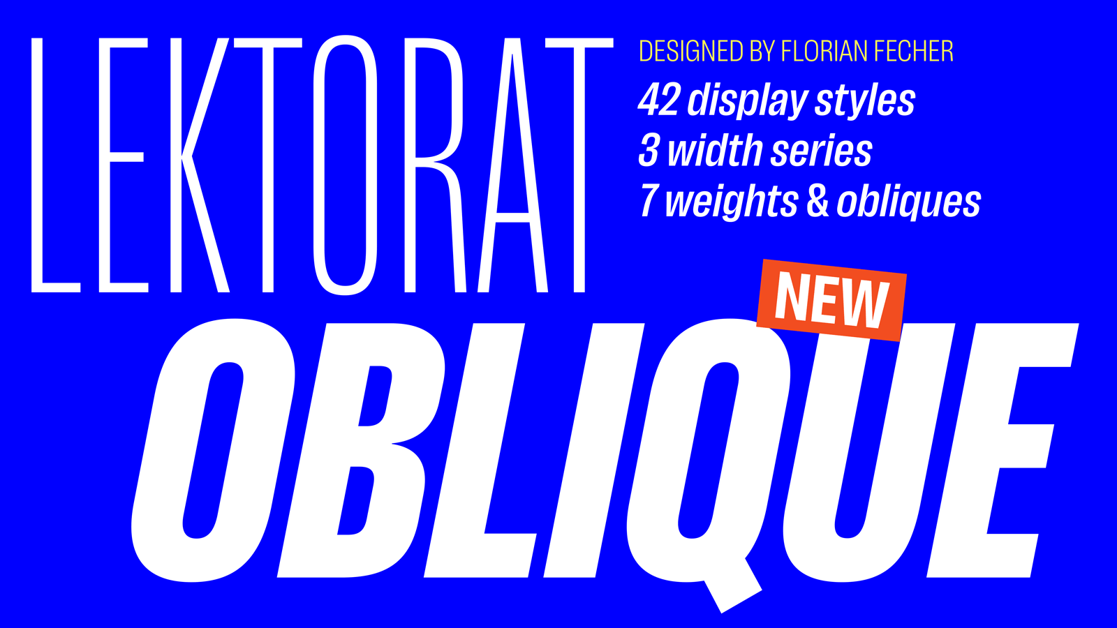 Lektorat Oblique