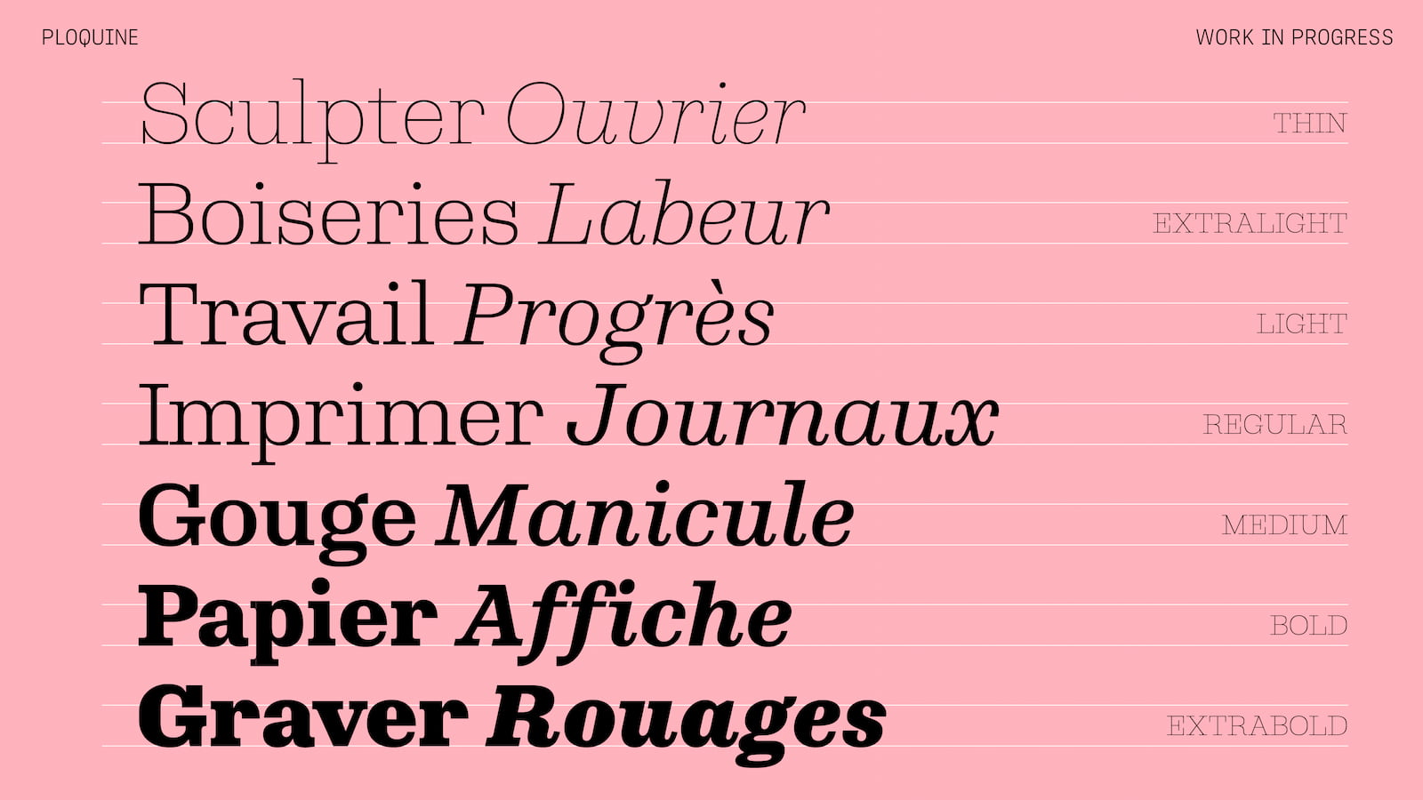 Ploquine sneak peek, by Emma Marichal, 2022 Gerard Unger Scholarship winner