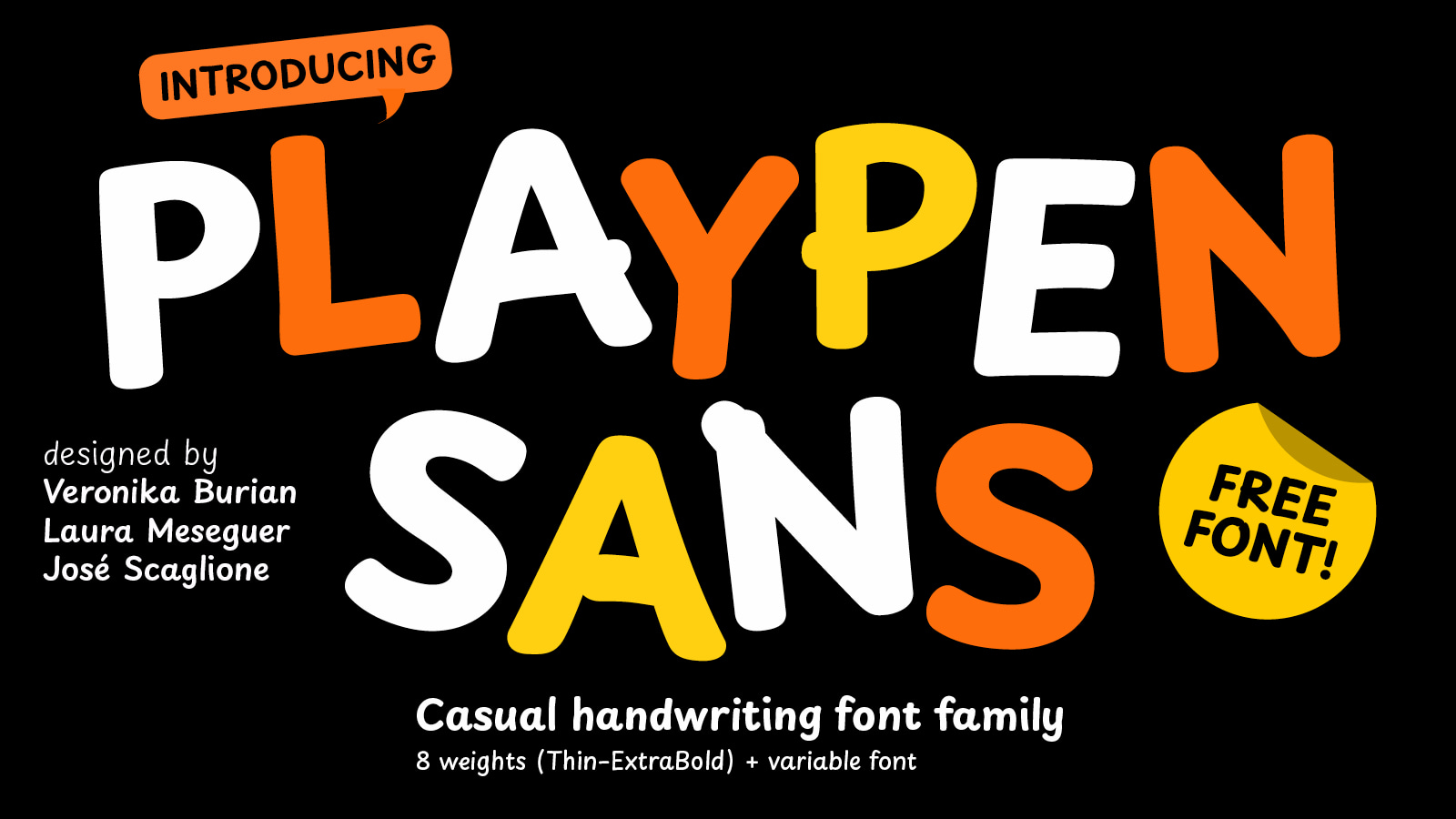 Playpen Sans release