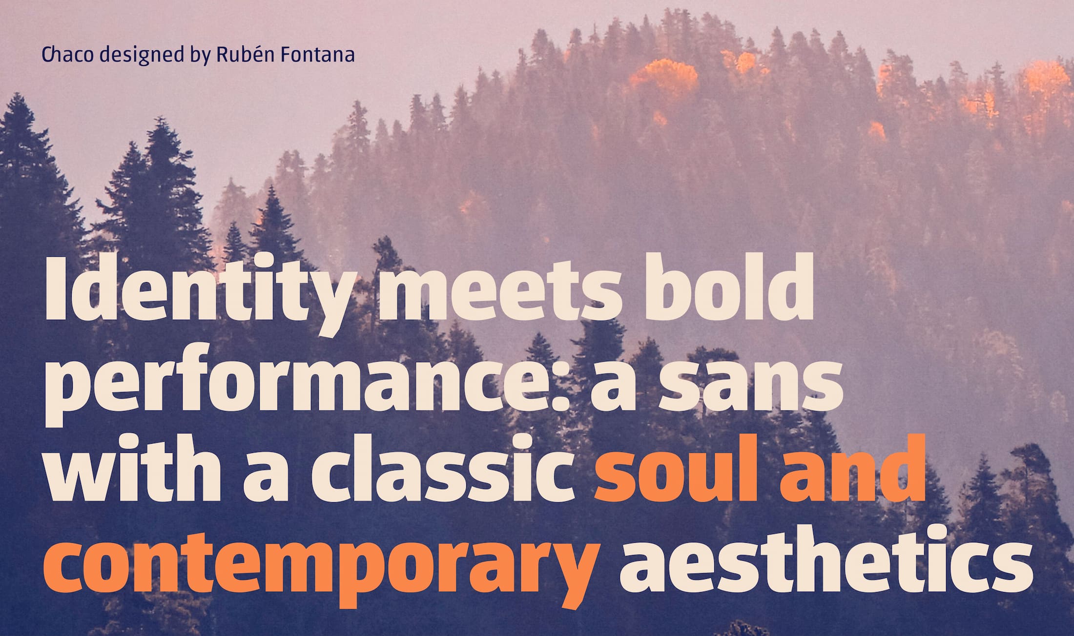 Chaco new font release