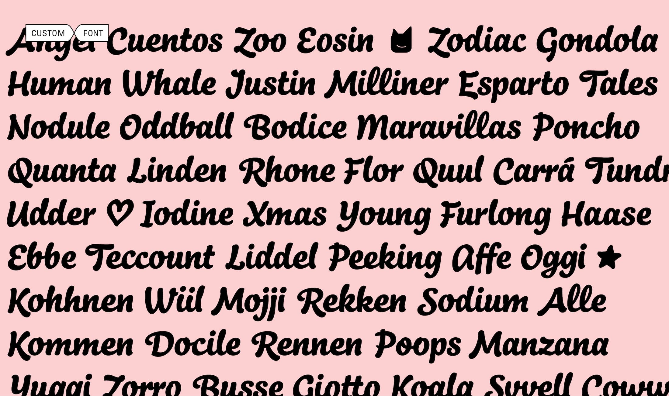 Custom font: Ella Tonies Script