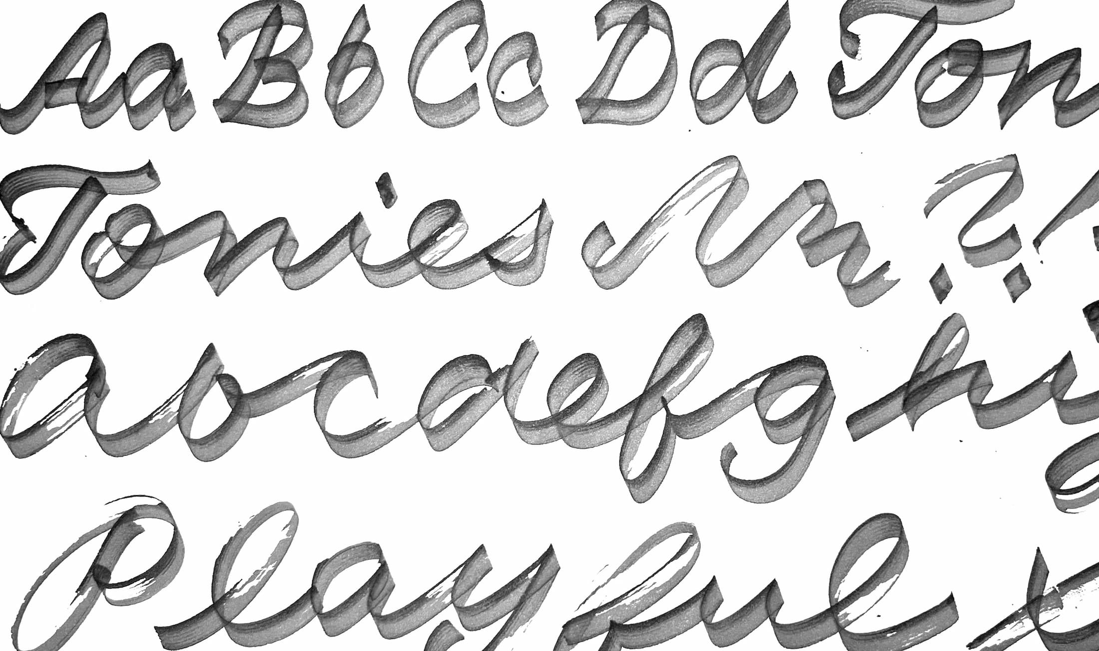 Custom font: Ella Tonies Script