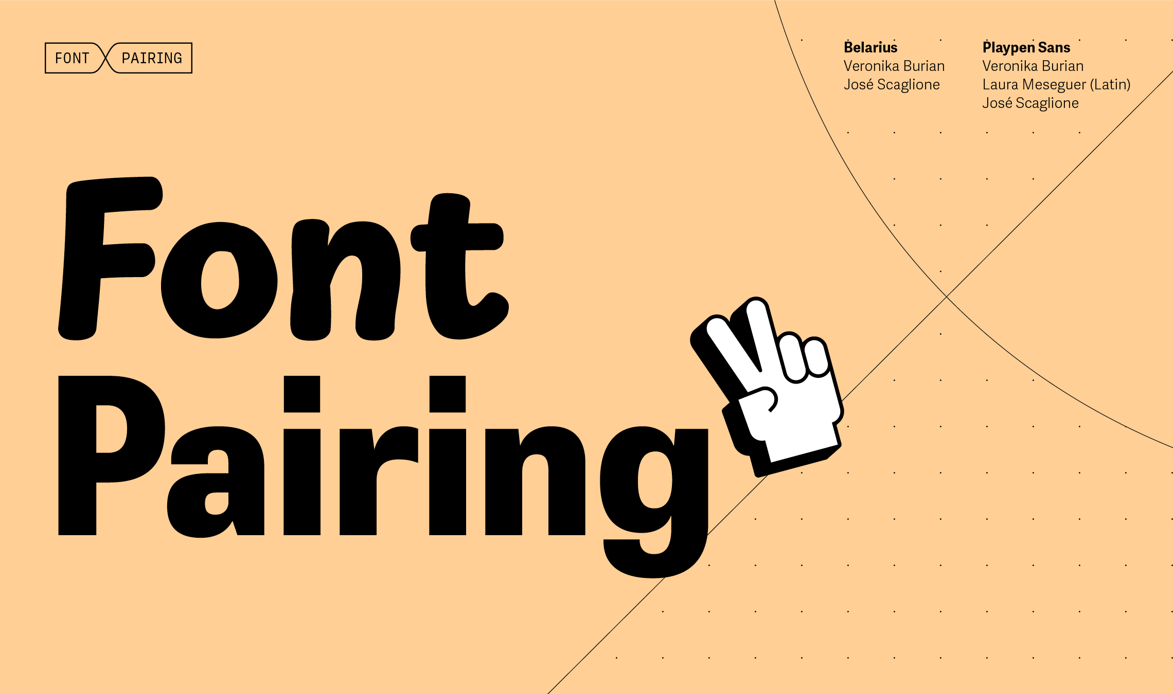 font paring belarius and playpen sans