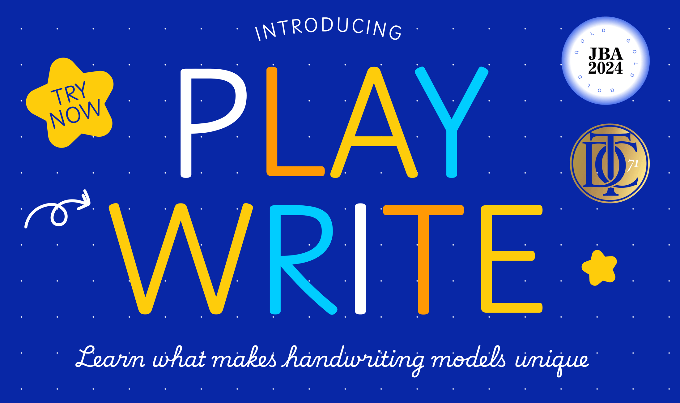 Playwrite wins Gold at 2024 Joseph Binder Awards 