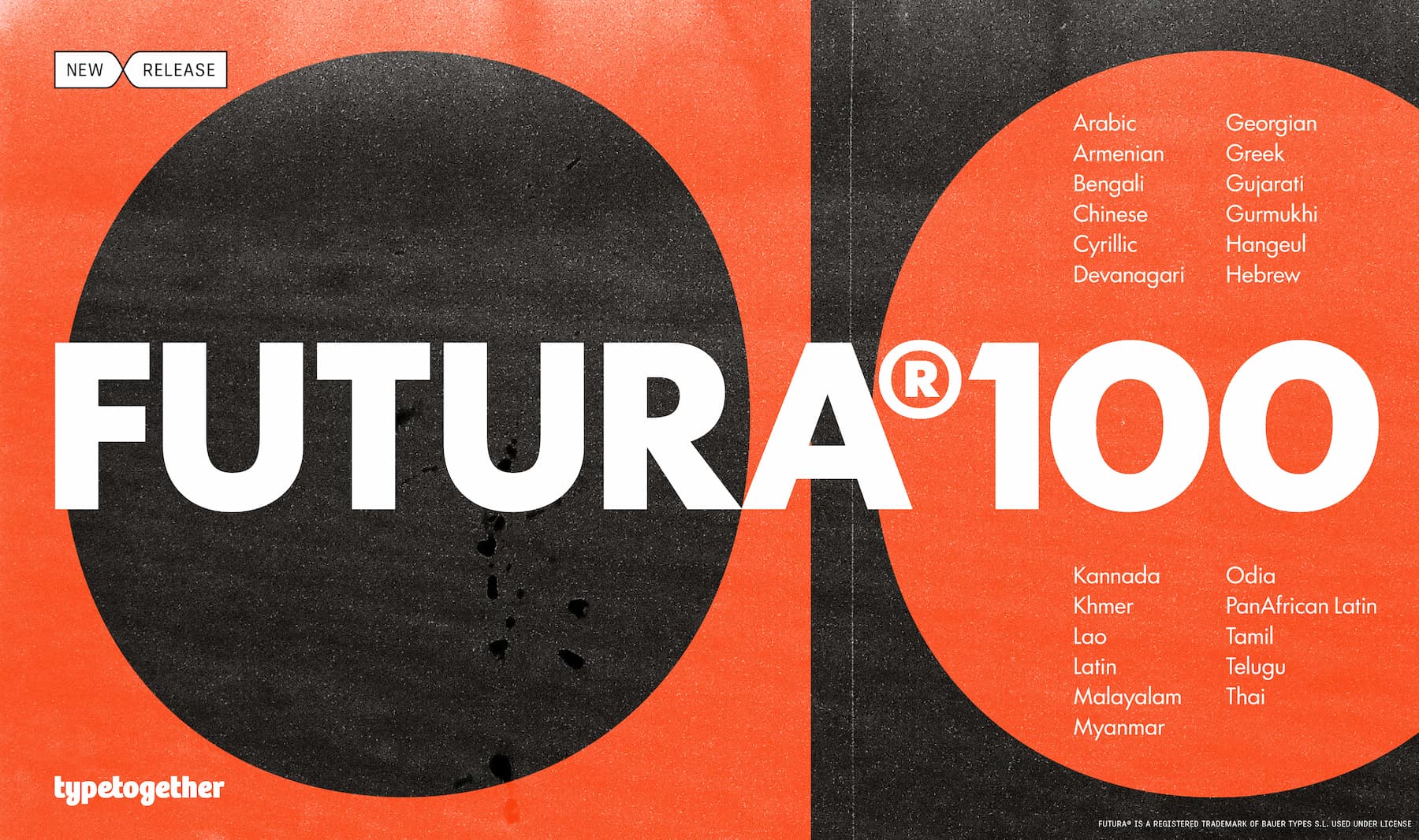 Futura®100 a typeface for global branding