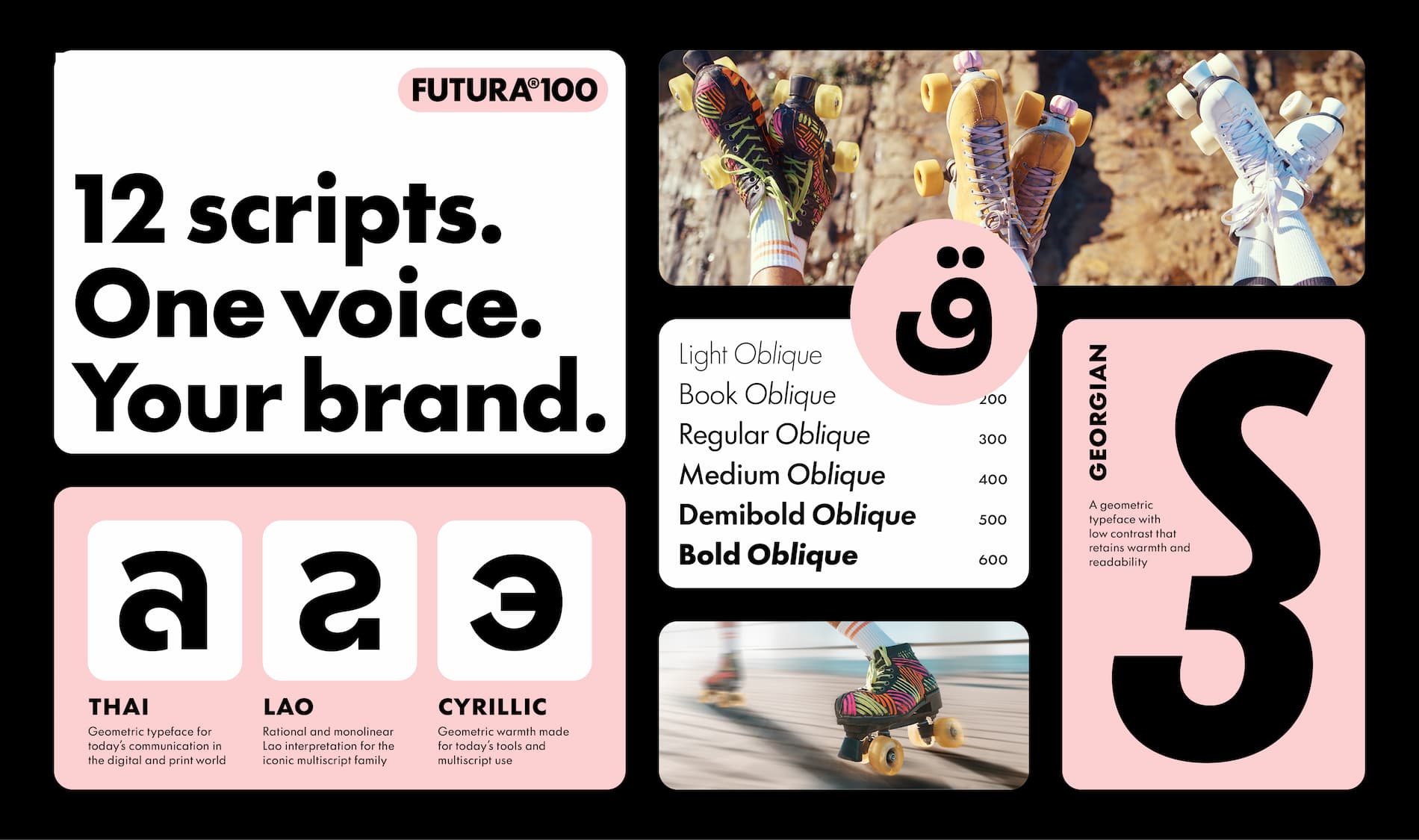 Futura®100 a typeface for global branding