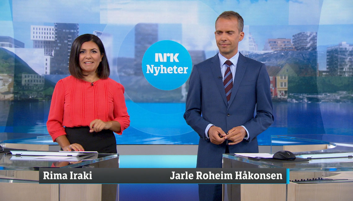 Logotype design for the NRK TV channels