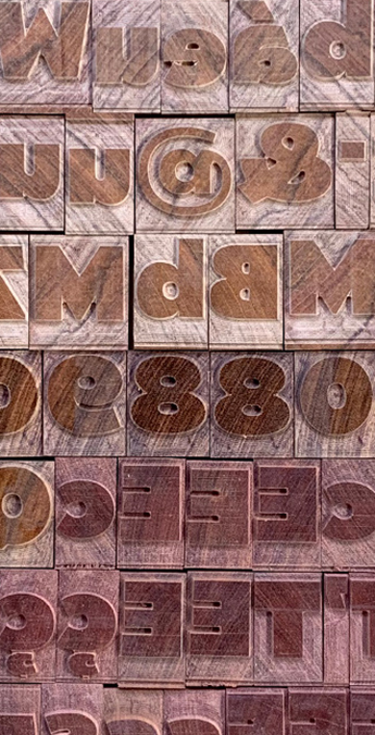 Interview: Catalpa wood type