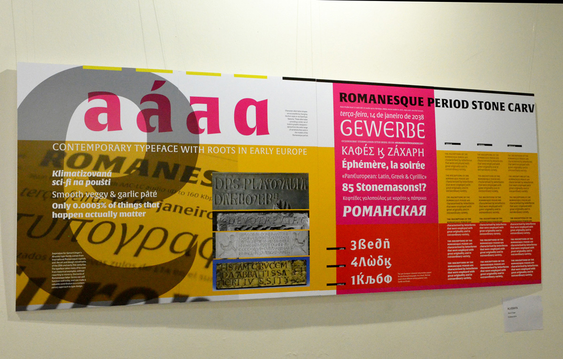 Typography exhibition: From Concept to Reader 2.0