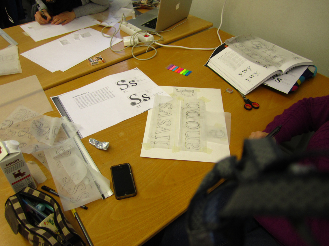 Basic type design workshop