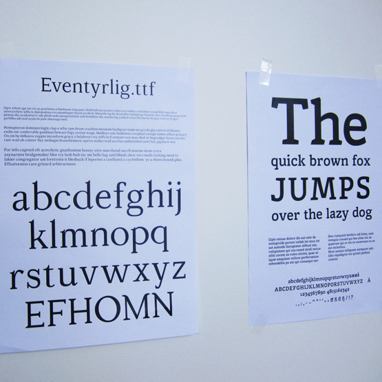 Basic type design workshop