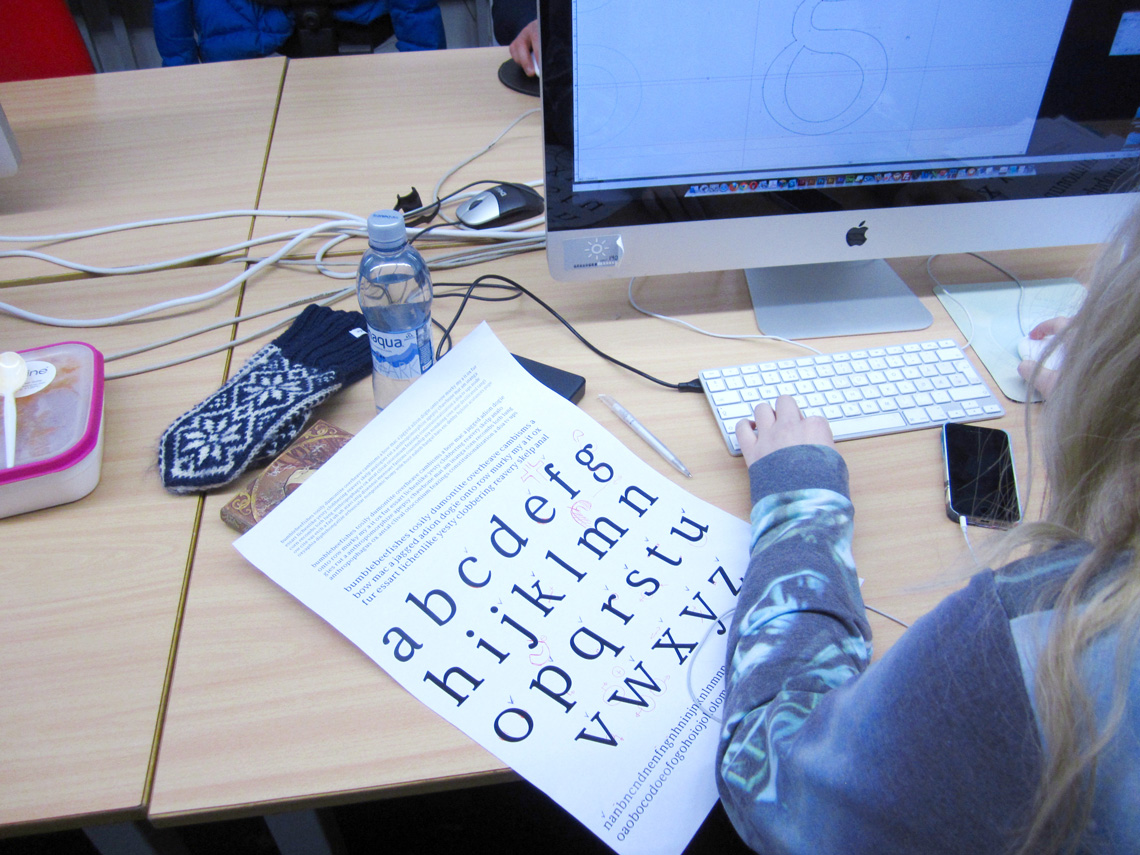 Basic type design workshop