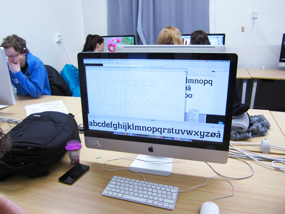 Basic type design workshop