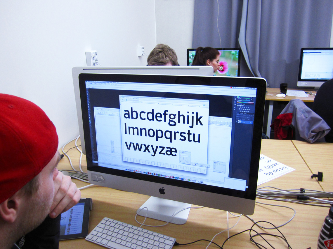 Basic type design workshop