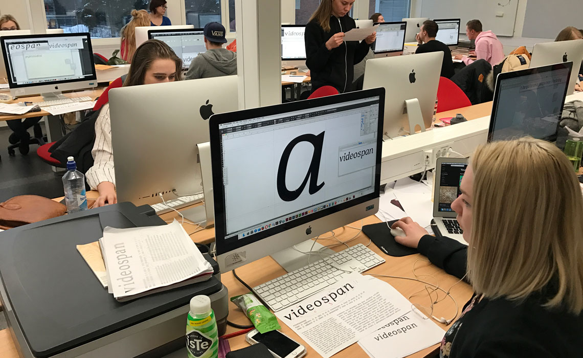 Type design master class in Norway