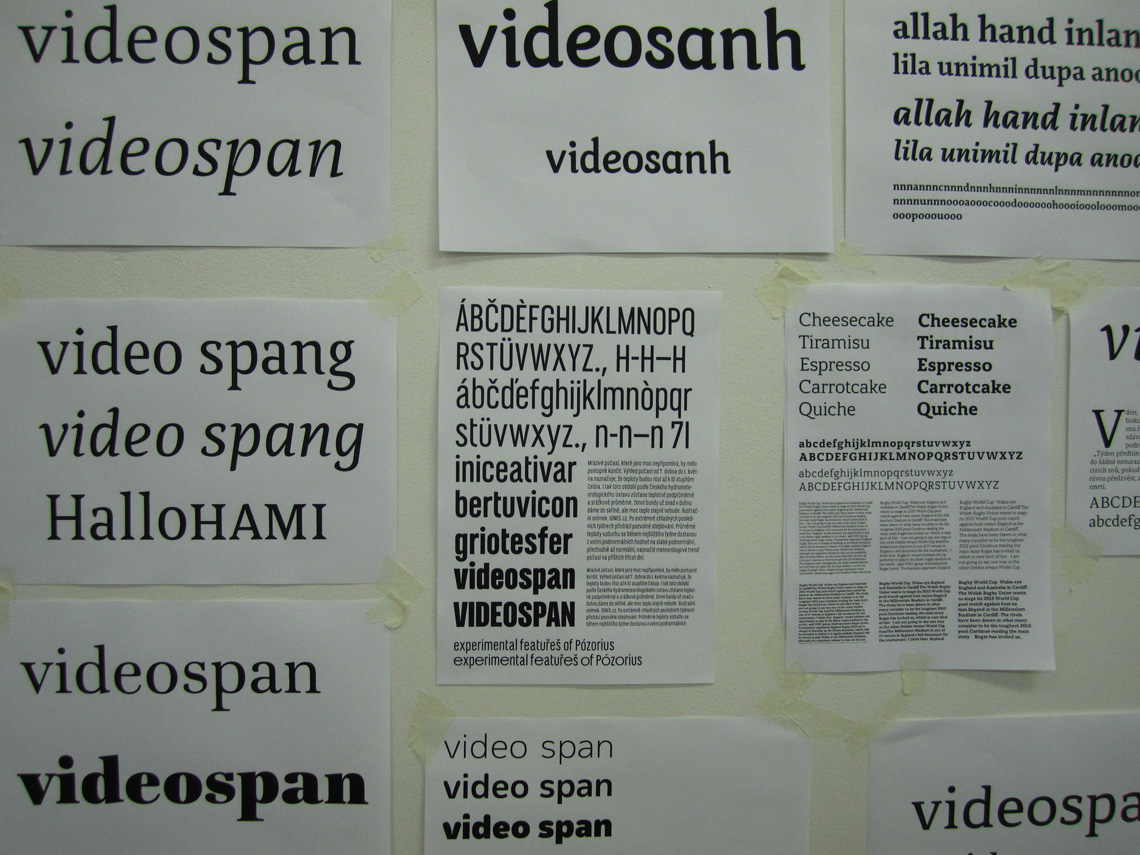 typeface design workshop: No typo with tipos. By TypeTogether