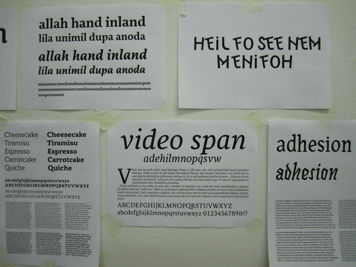 typeface design workshop: No typo with tipos. By TypeTogether