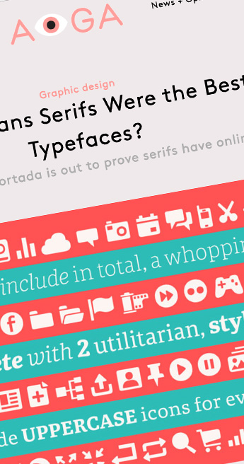 Custom Font for  - “Whoever Said Sans Serifs Were the Best Digital Typefaces?” by Typetogether