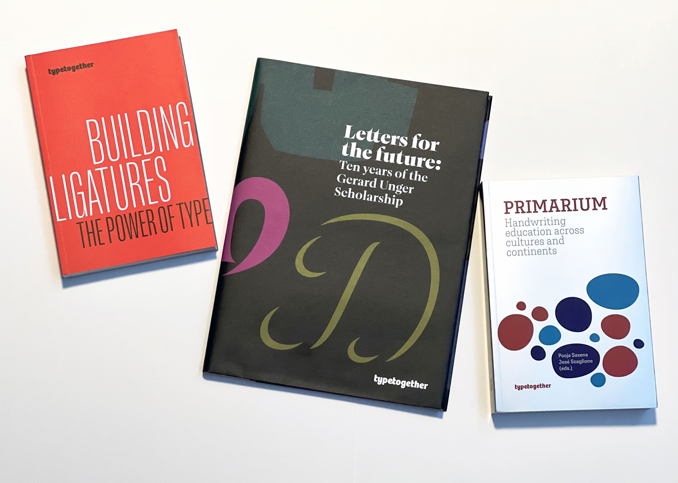 TypeTogether’s three book