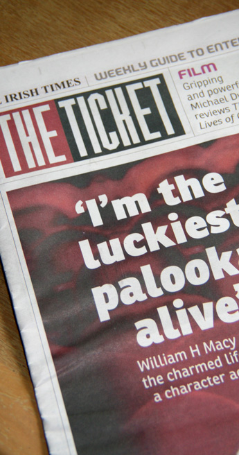 Custom Font for  - The Irish Times by Typetogether