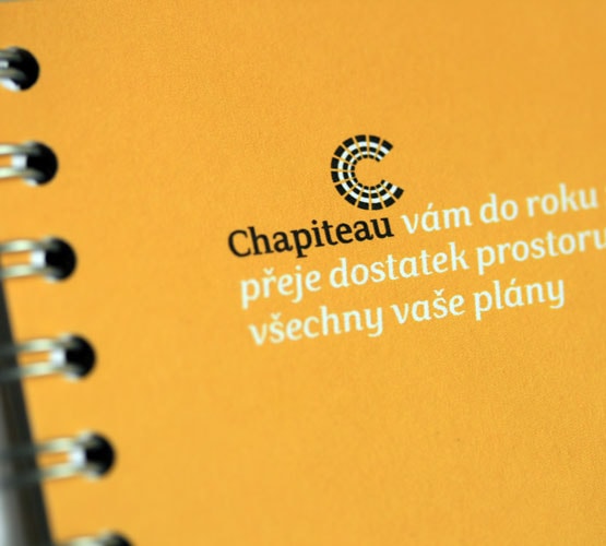 Studio Designiq selected Crete as corporate typeface for the Czech company Chapiteau.