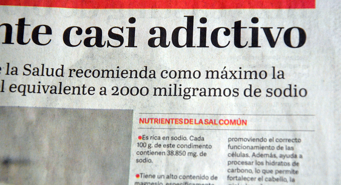 Diario las Américas use Abril and Adelle Sans.