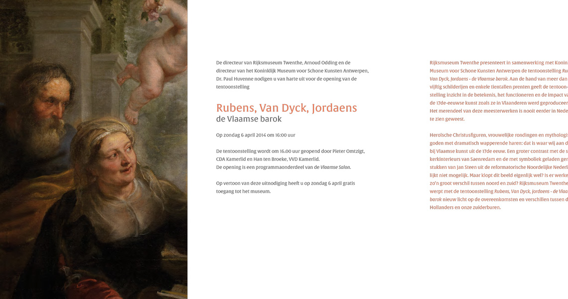 Logo and identity design for the Rijksmuseum Twenthe uses Alverata