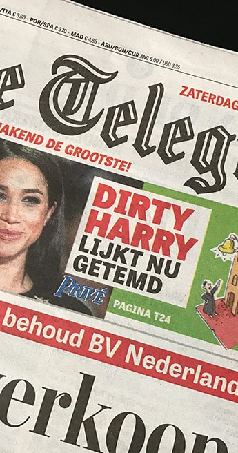 Custom Font for  - De Telegraaf by Typetogether