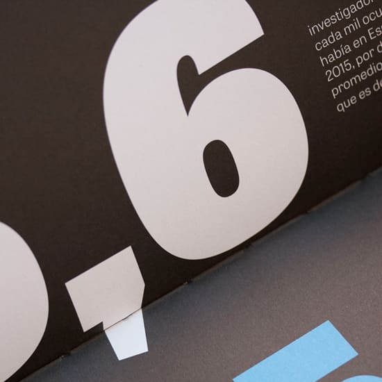 Great information design fonts: The Informe Cotec