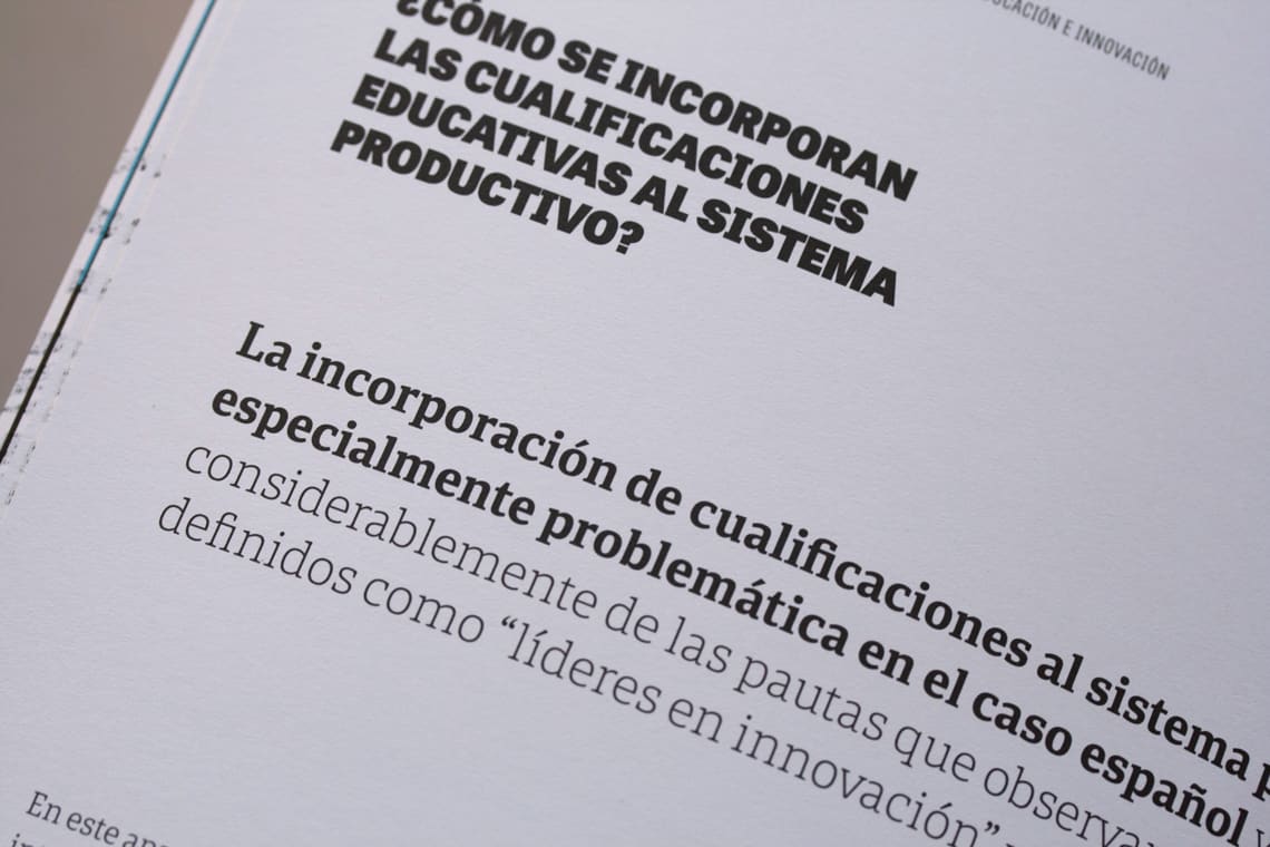 Great information design fonts: The Informe Cotec