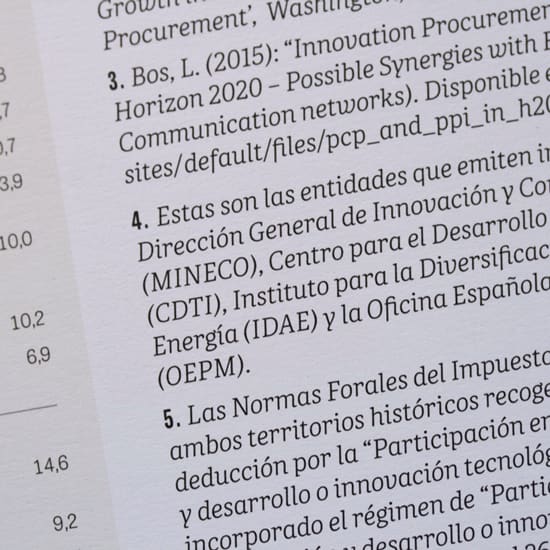 Great information design fonts: The Informe Cotec