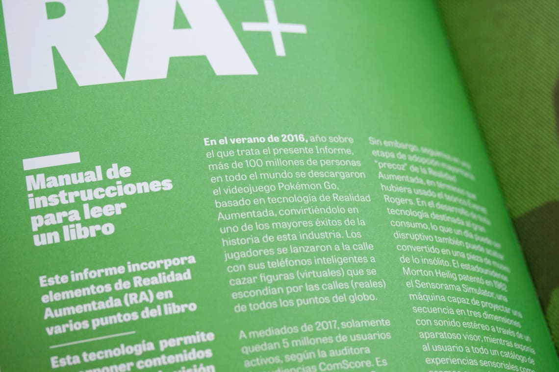 Great information design fonts: The Informe Cotec