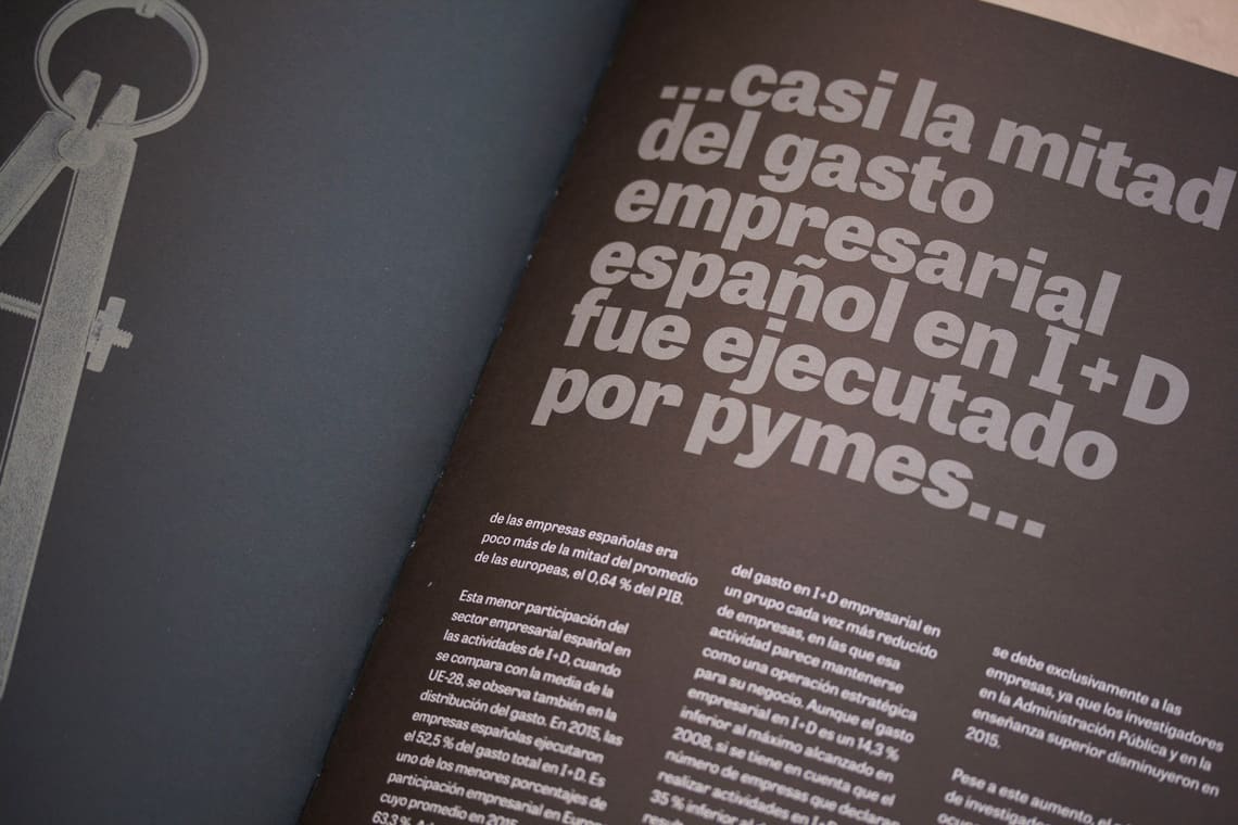 Great information design fonts: The Informe Cotec