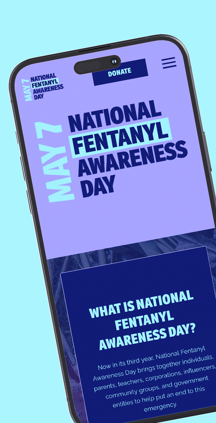Custom Font for  - Ronnia in anti-fentanyl campaign by Typetogether