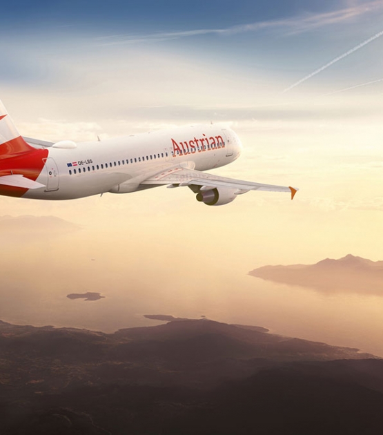 Austrian Airlines Rebrands with Portada